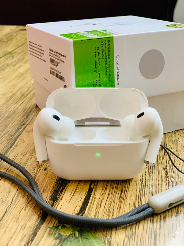 Airpods Pro 2 (2nd Generation) Wireless Earbuds with Buzzer, Magsafe Charging Case USB-C, Noise Cancellation
